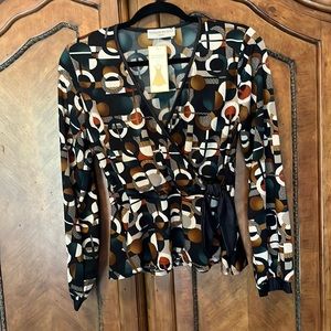 NWT POURQUOI PAS NOUS PARIS blouse. Size 12.